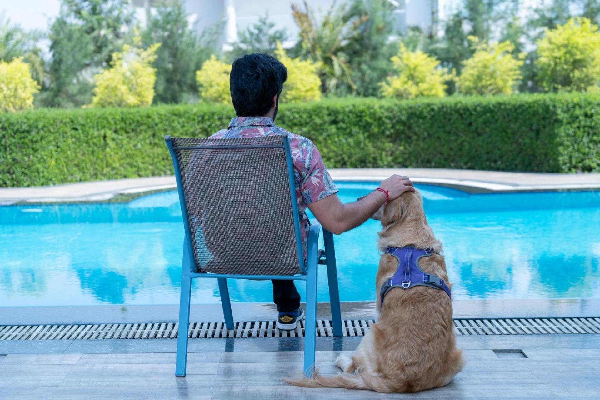 Stayvista At Le Blanc Escape W Outdoor Pool Sohna 外观 照片